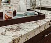 3 inch thick mitred granite countertops