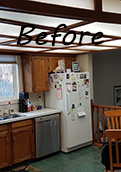 Before kitchen renovation
