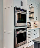 Double wall ovens