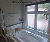 Bathroom before renovation