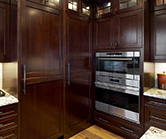 The hidden door to the Butler's Pantry